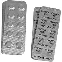 Таблетки RED PHENOL Lovibond для определения уровня рН для фотометра и пултестера (250шт) (03019) Таблетки RED PHENOL Lovibond для определения уровня рН для фотометра и пултестера (250шт) (03019)